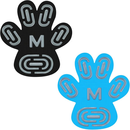 Anti-Slip Dog Paw Protector Pads for Senior Dogs Black 48Pc + Blue 48Pc